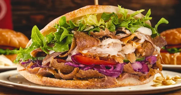 Panino Kebab di Beef – Ricco, Intenso e Succoso